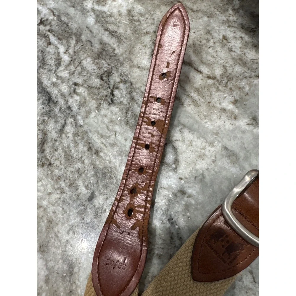 Men's Belted Cow Rounding‎ the Mark Ribbon Club Belt Blue Sailoat Nautical 33